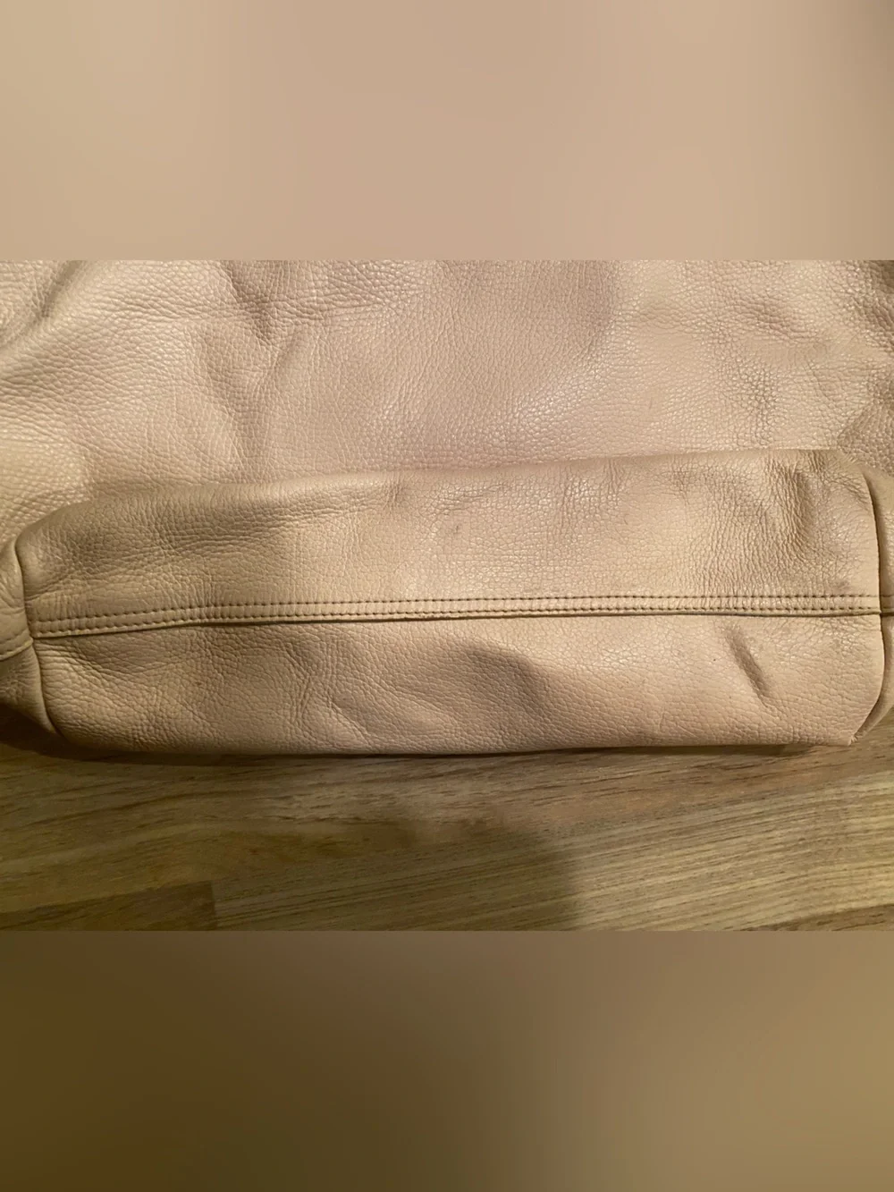 Cuyana Classic Nude Leather Tote Bag - AS IS